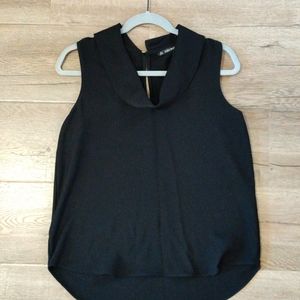 Zara Black Dressy Top